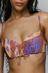 Sarda Johanson Padded Plunge Bikini Top